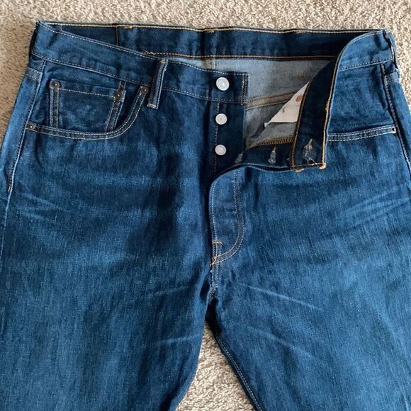 Vintage Levi’s 501’s XX Buttonfly men’s straight‎ jeans 36 x 31 - Picture 5 of 10